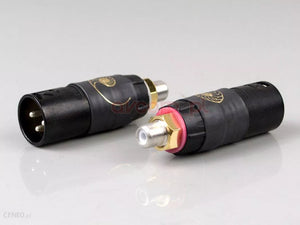 Cardas Female XLR to Male RCA adapter (FRCA/MXLR)
