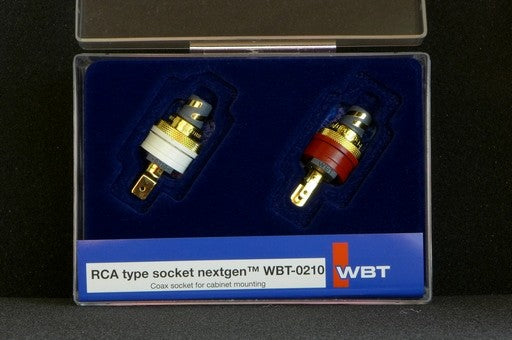 WBT-0210 CU-MS RCA socket