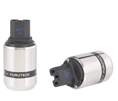Furutech Pure-Copper Silver-plated IEC Power Connectors FI-48-Ag NCF